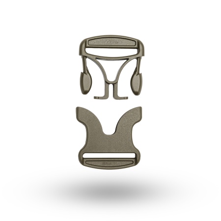 Пряжка-фастекс Single Bar Stealth, 38мм (Olive Drab)